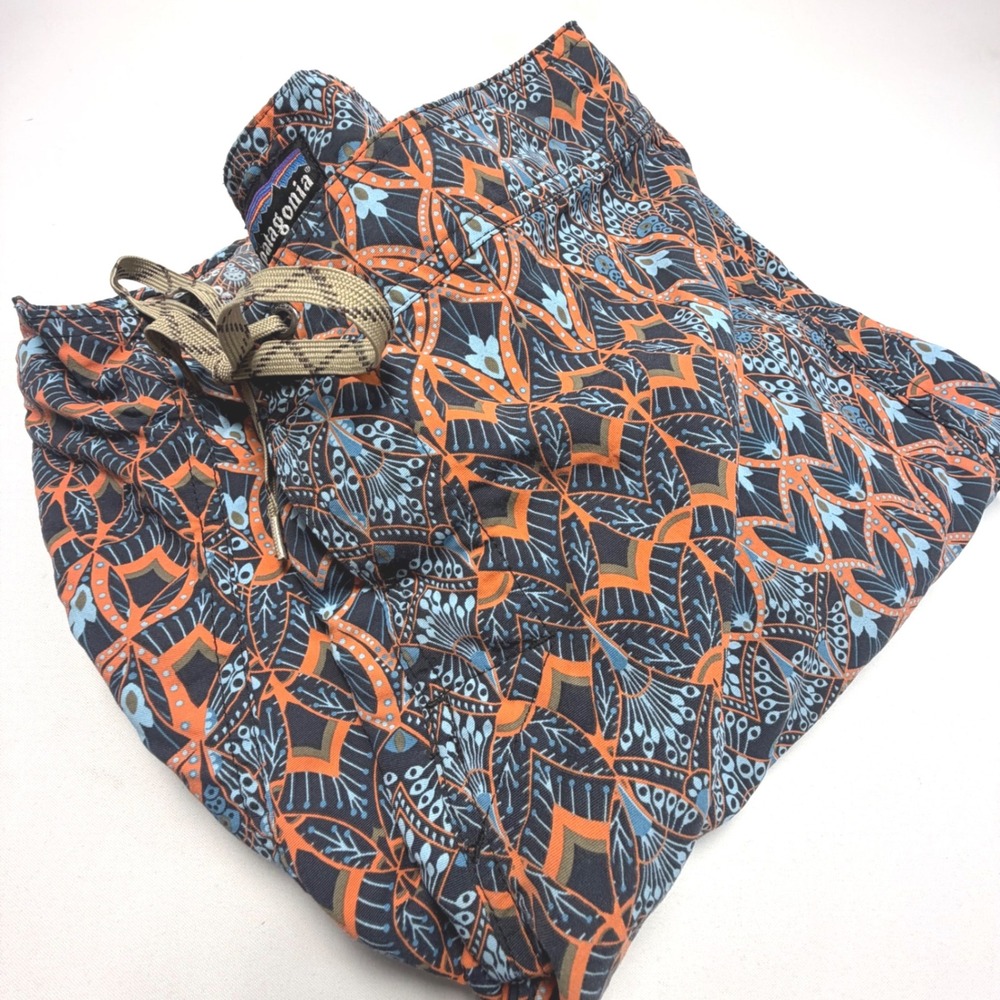 Patagonia Men's Board Shorts 30 Swim Trunks Surf Trail Geometric Print